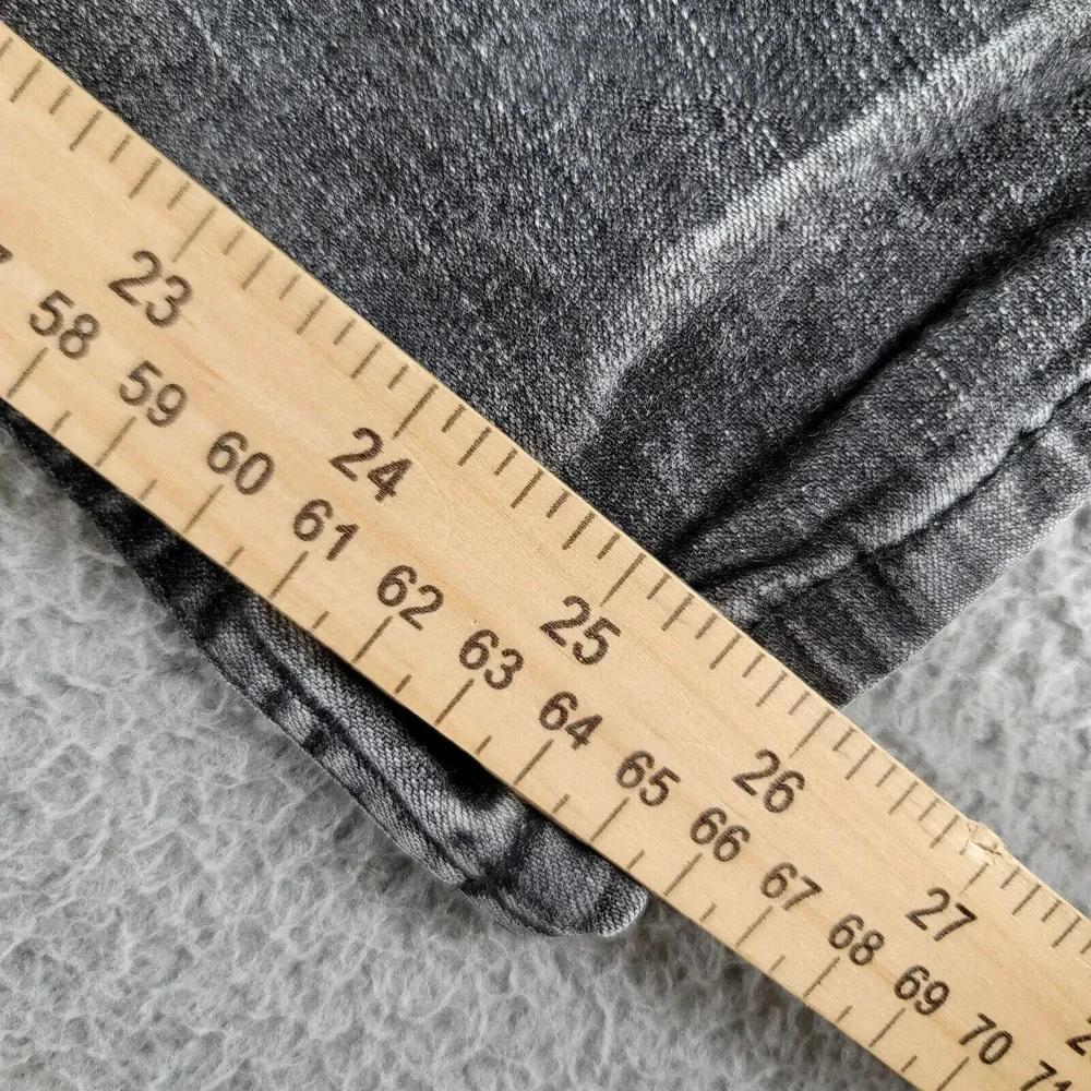 LL Bean Jeans Womens 18 Petite Black Dark Wash‎ Casual Denim Outdoors XK89 Logo
